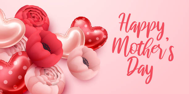 istock Happy Mothers Day background with flowers 1220950495