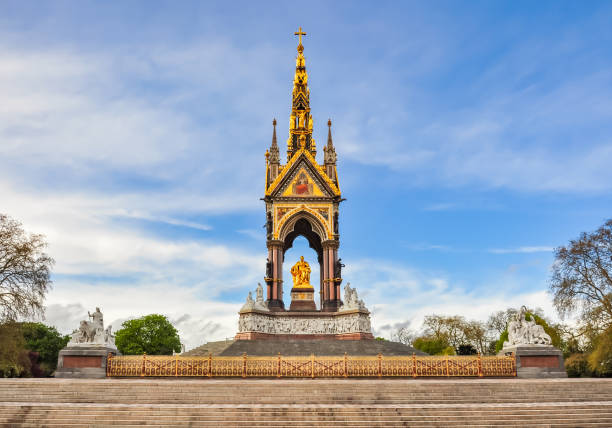 istock Albert Memorial in Kensington gardens, London, UK 1220954459