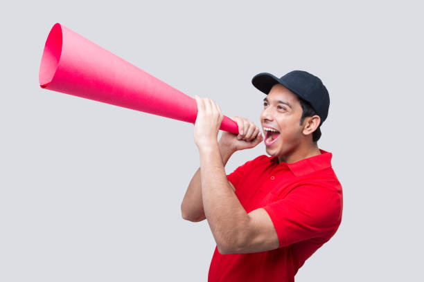 istock Indian delivery man in Red uniform stock photo 1220955497