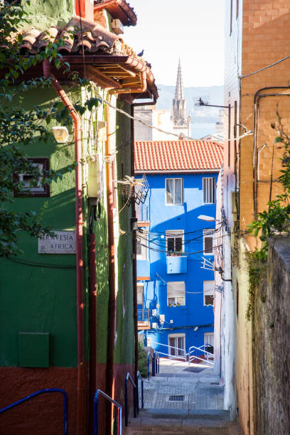 istock View of colorful buildings in Santander 1220961776