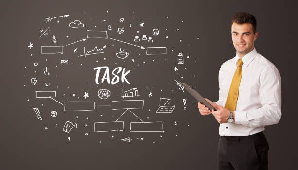 istock Businessman thinking with educational inscription 1220962123