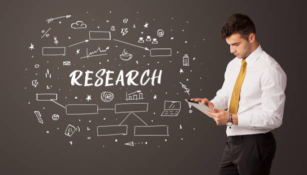 istock Businessman thinking with educational inscription 1220964503