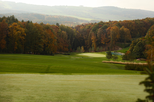 The Club de Golf Fairmont Le Manoir Richelieu, located at the Fairmont Le Manoir Richelieu Golf Club.