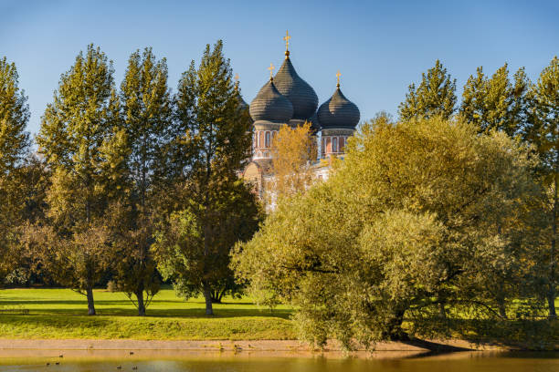 istock The temple on Izmaylovsky island in Moscow 1220975092