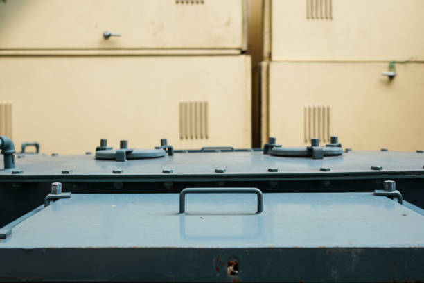 istock A part of Electrical panel. Power supply boards. 1220979891