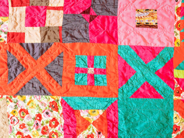 istock fragment of stitched crumpled patchwork scarf 1220980986