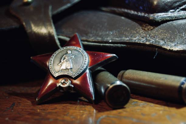 istock Soviet Order of the Red Star 1220993392