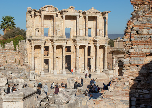 Ephesus, Turkey - one of the most beautiful ruins of ancient Greek and Roman empire, Ephesus is visited each year by millions of tourists