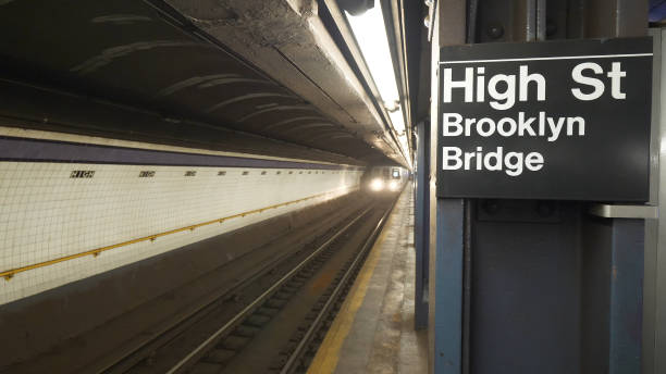 istock Brooklyn Bridge subway station at High Street 1220998861