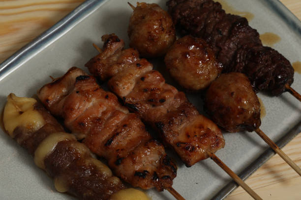 istock various japenese rosted porc and beef skewer 1221000017