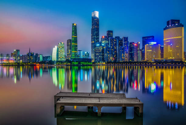 istock Guangzhou City Night View 1221002026