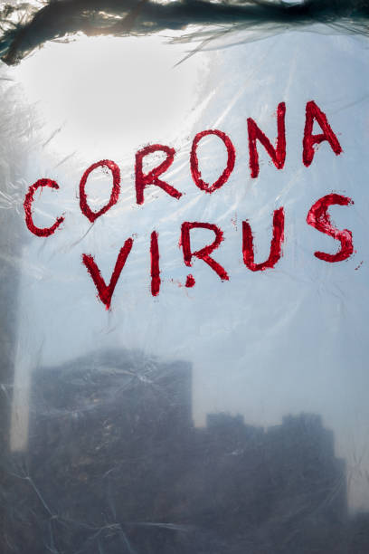 istock Corona Virus inscription. 1221009753