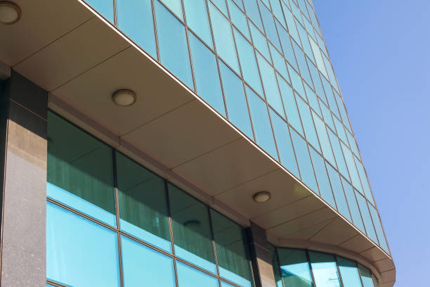 istock Cityscape office buildings with modern corporate architecture 1221013785