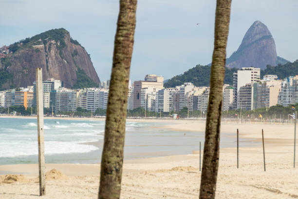 istock Copacabana beach empty during the coronavirus pandemic quarantine in Rio de Janeiro 1221025482
