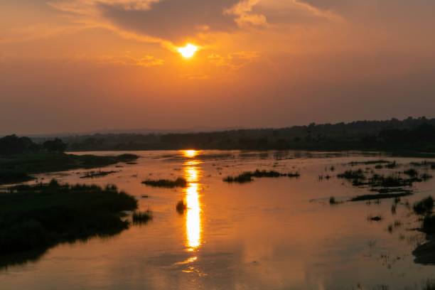 istock Sunset at A Riverside, Perfect for Wallpaper 1221026167
