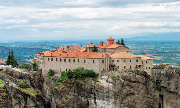istock Religious site of Meteora in Greece 1221027784