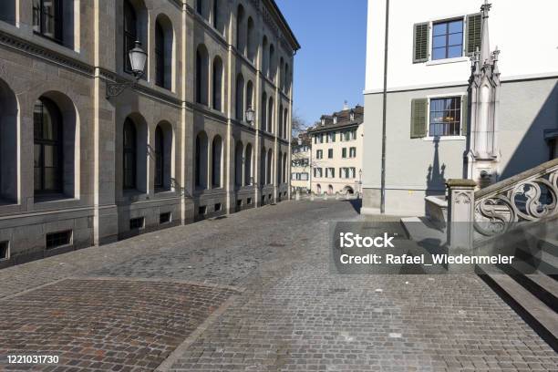 Zurich Oberdorf Stockfoto und mehr Bilder von Alt - Alt, Altstadt, Ansteckende Krankheit