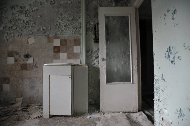 istock Abandoned apartment in Chernobyl 1221038969