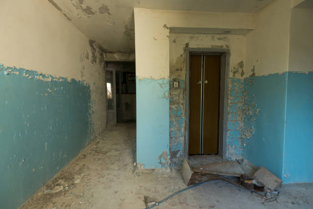 istock Abandoned apartment in Chernobyl 1221038988