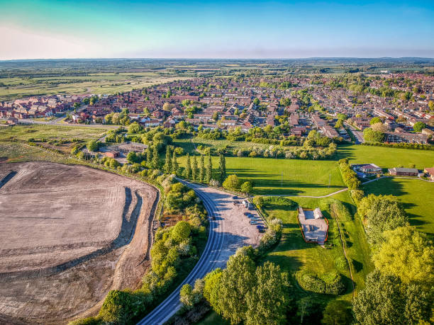 istock Grove view from the air. 1221047908