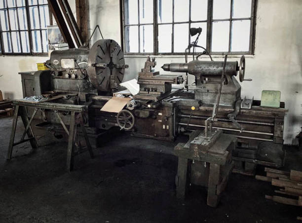 istock an old lathe in a factory 1221048936
