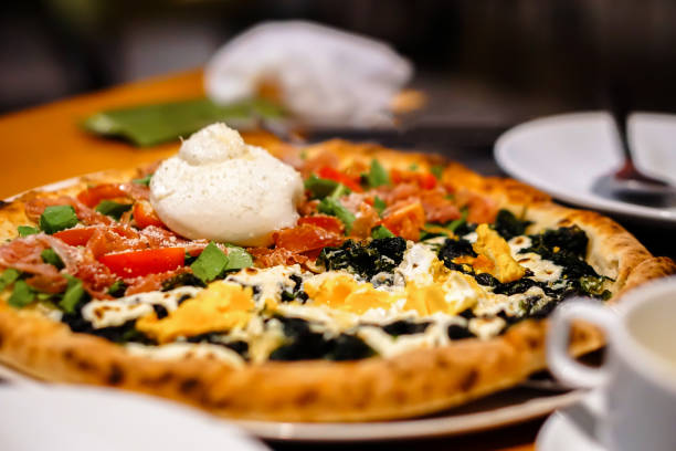 istock Osaka Prefecture, Japan, Hiroshima Prefecture, Okonomiyaki, Pizza 1221049076