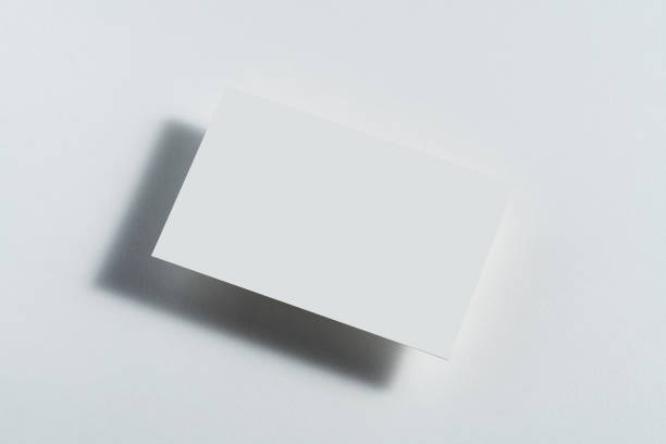 istock Business card mockup, template 1221053598