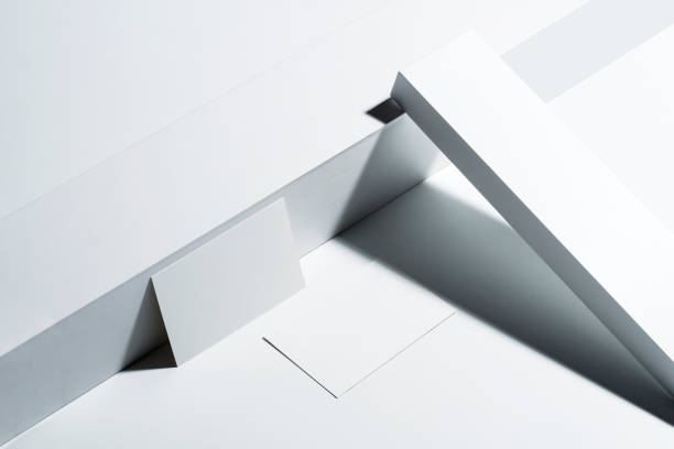 istock Business card mockup, template 1221056711