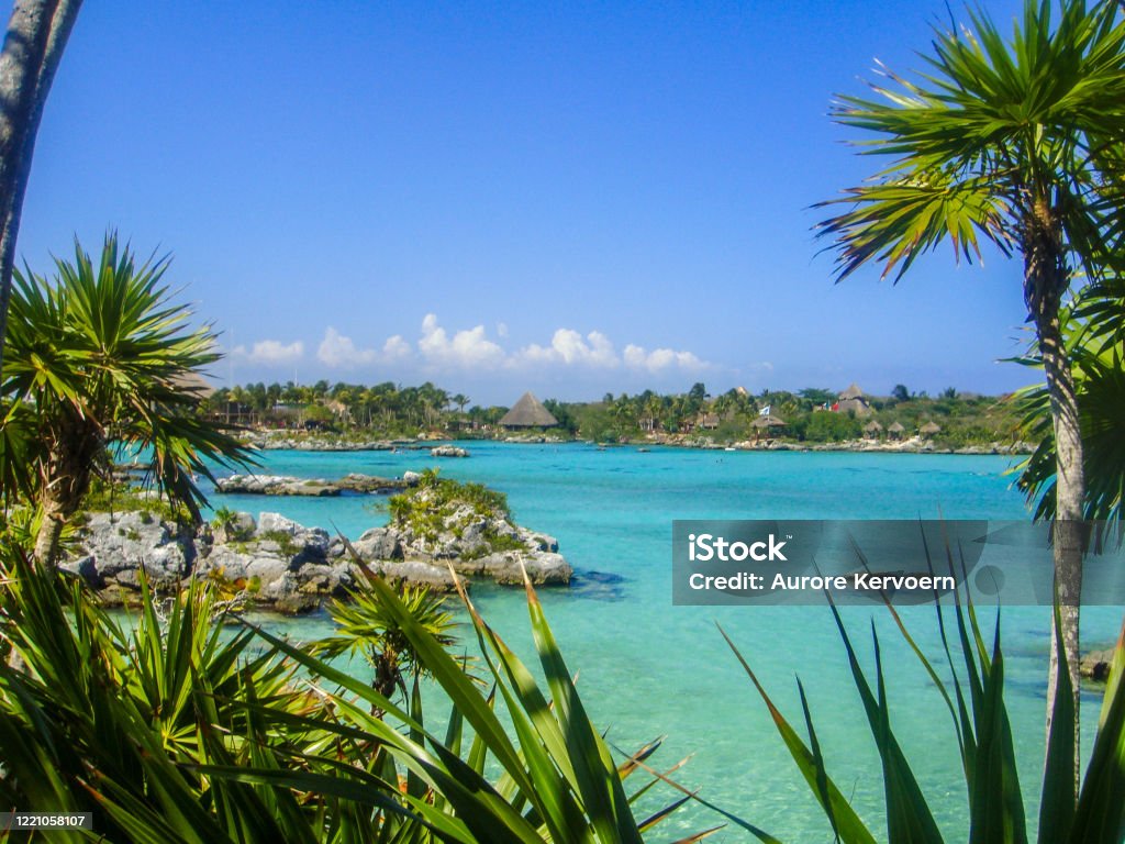 Xel-Ha environmental park, Mexico Mexico Stock Photo