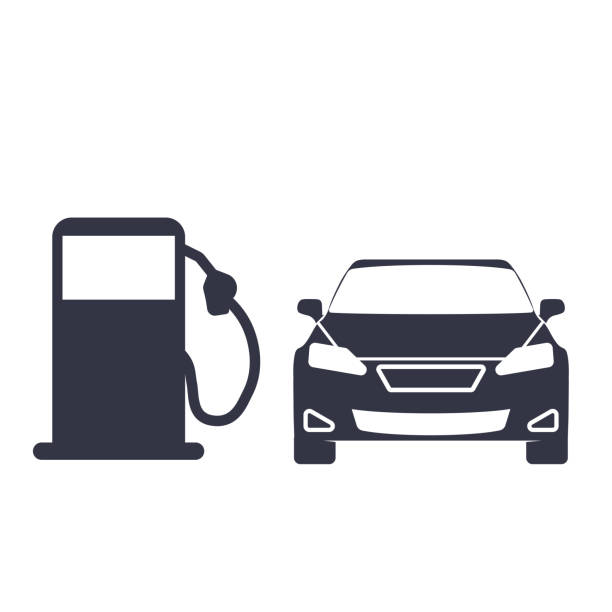 ilustrações de stock, clip art, desenhos animados e ícones de gas station icon vector. eps-10 - gas station fuel pump station gasoline