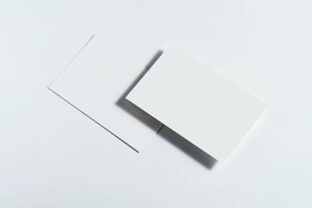 istock Business card mockup, template 1221060420
