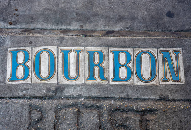 istock Bourbon Tiles in Sidewalk 1221067928