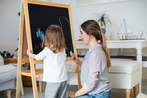 istock Young woman with sweety daughter 1221068904
