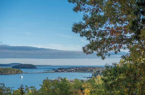 istock Fall foliage colors in Bar Harbor 1221090737