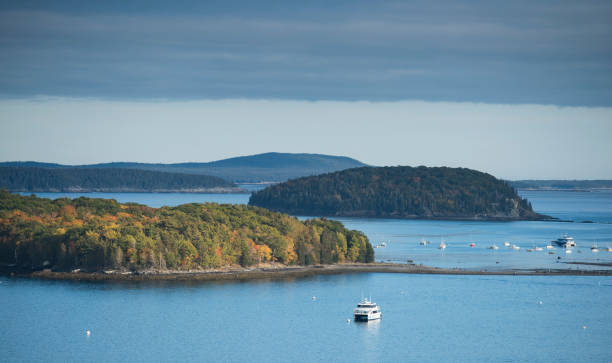 Autumn, Maine, Bar Harbor, New England - USA, Acadia National Park