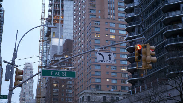 istock Typical street view in New York 1221111942