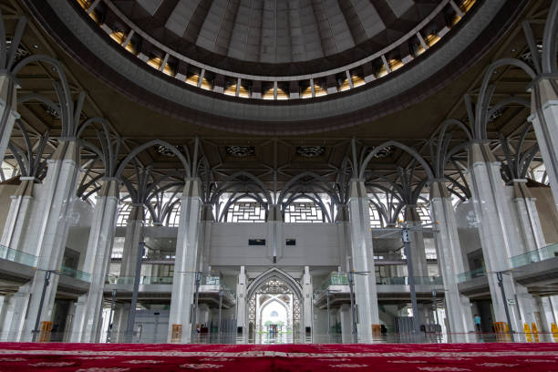 istock beautiful architecture of modern mosque in Malaysia 1221115645