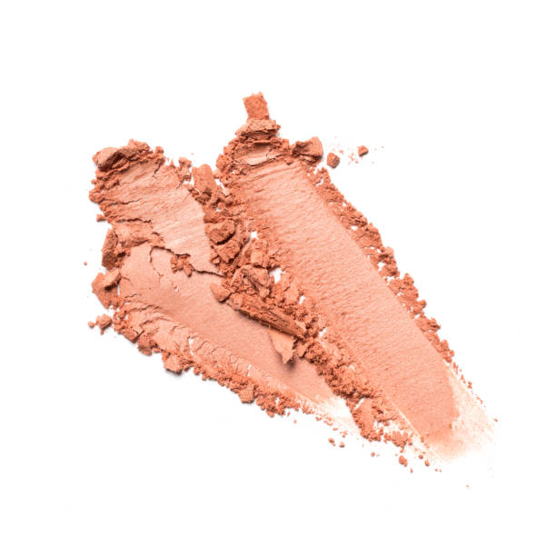 istock Broken eyeshadow foundation as sample of cosmetic beauty product 1221127629
