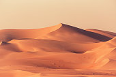 istock Empty Quarter Desert Dunes Rub' al Khali Landscape 1221129797