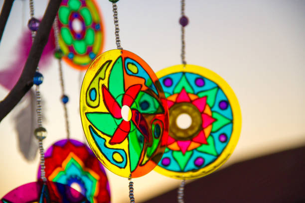 Multicolor decoration object