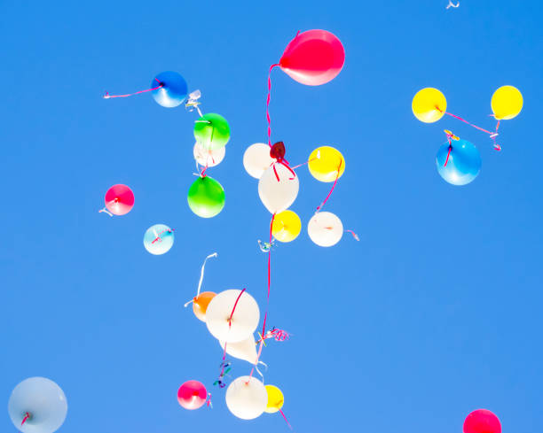 istock colorful balloons flying in the blue sky 1221133235