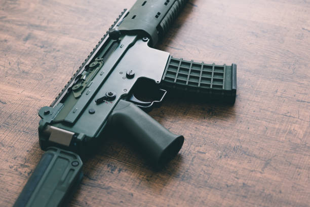 istock Swedish army assault rifle 1221134419