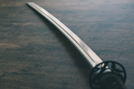 Traditional Japanese sword