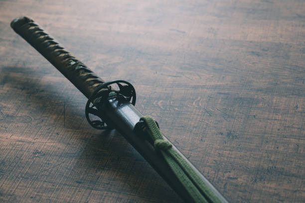 istock Close up of katana 1221135700