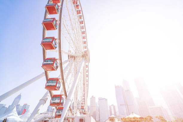 istock Ferris Wheel in Hong Kong 1221150535