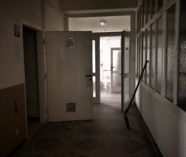 istock an old gangway in a hospital 1221151461