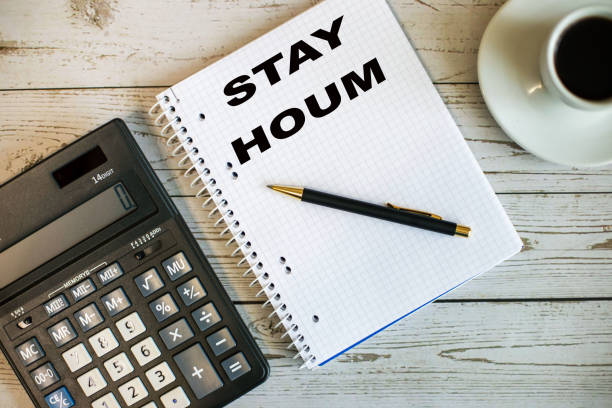 istock notebook for notes, pen, calculator, cup of coffee on a wooden table 1221154458