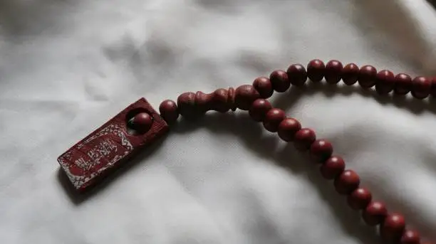 Photo of Prayer beads.