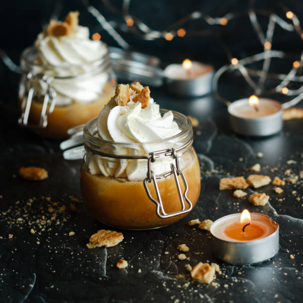 istock Delicious dessert in a jar 1221164168