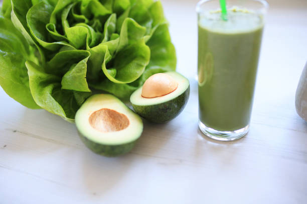 istock Fresh green detox smoothie 1221166891